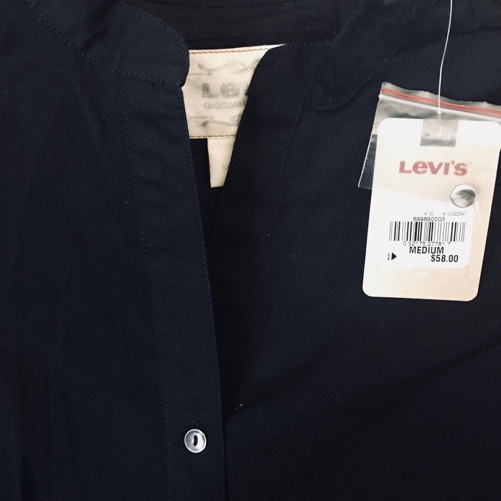 Levi’s Brand Black Blouse Top